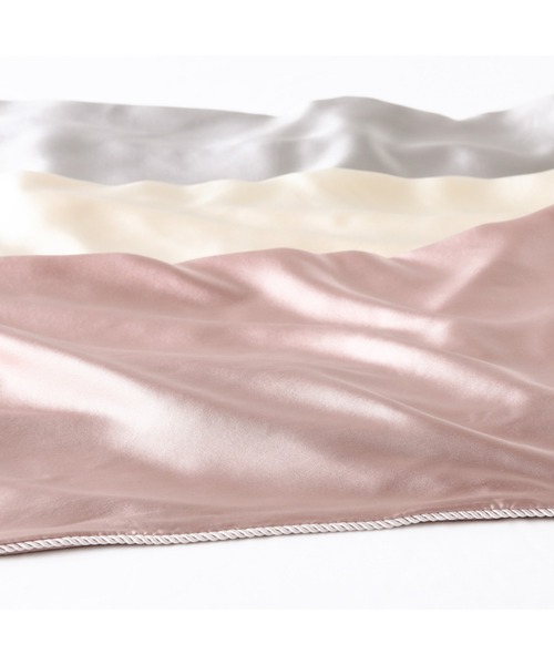 上品な艶とやさしい肌ざわり シルクを使ったまくらカバー 700×500