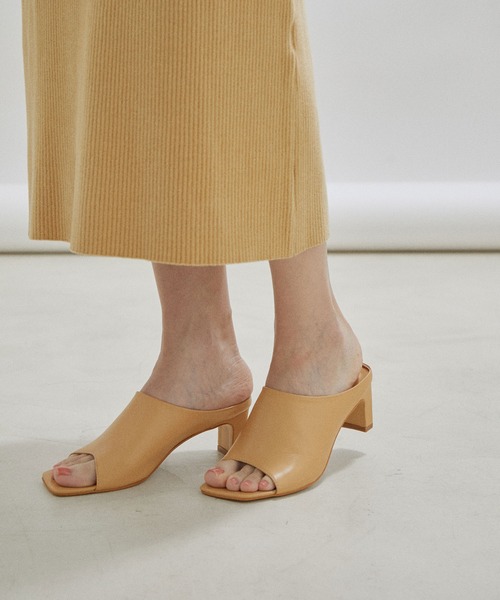 REMME（レメ）の「【REMME（レメ）】ミュールサンダル（サンダル・レディース・オフホワイト/ブラック・36/37/38）」の7枚目の写真