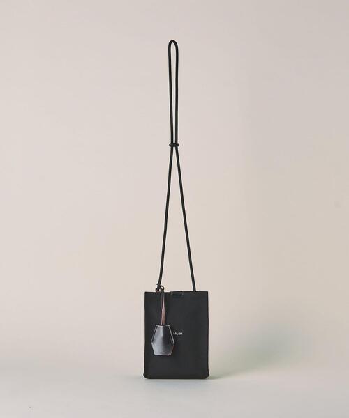 UNITED ARROWS(ユナイテッドアローズ)の「<hALON> HOLIDAY MINI-SLDR/ショルダーバッグ(ショルダーバッグ・メンズ・ブラック・FREE)」の1枚目の写真
