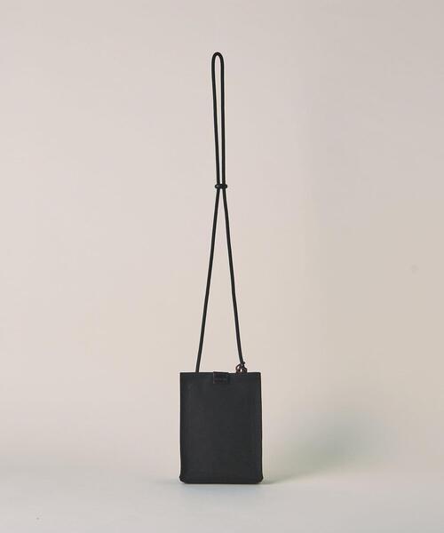 UNITED ARROWS(ユナイテッドアローズ)の「<hALON> HOLIDAY MINI-SLDR/ショルダーバッグ(ショルダーバッグ・メンズ・ブラック・FREE)」の6枚目の写真