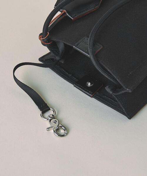 UNITED ARROWS(ユナイテッドアローズ)の「<hALON> HOLIDAY MINI-SLDR/ショルダーバッグ(ショルダーバッグ・メンズ・ブラック・FREE)」の12枚目の写真