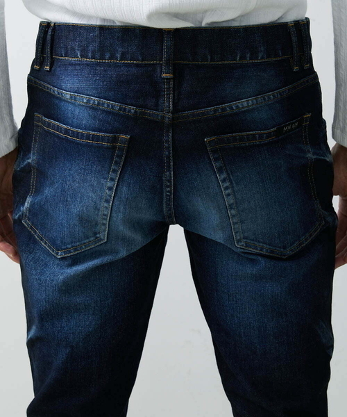 MICHEL KLEIN HOMME (ミッシェルクランオム)の「【2023年モデル】《日本製》ブルーオーシャンデニムパンツ(デニムパンツ・メンズ・ネイビー・MEDIUM/LARGE/X-LARGE)」の3枚目の写真