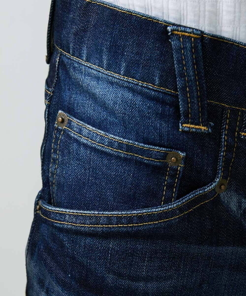 MICHEL KLEIN HOMME (ミッシェルクランオム)の「【2023年モデル】《日本製》ブルーオーシャンデニムパンツ(デニムパンツ・メンズ・ネイビー・MEDIUM/LARGE/X-LARGE)」の8枚目の写真