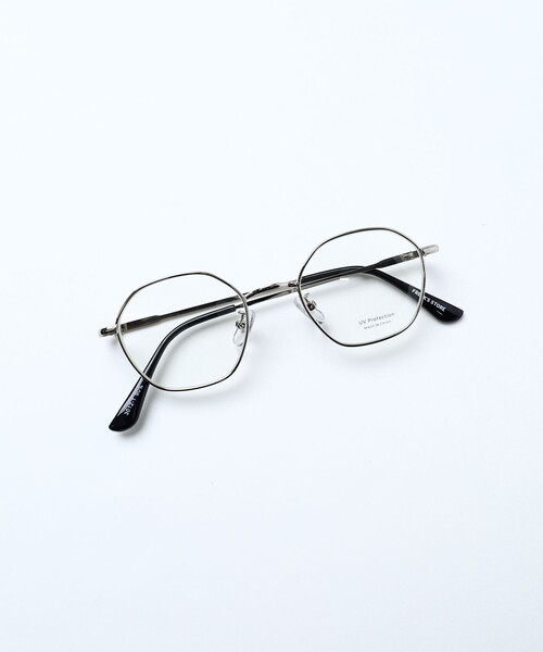 FREAK'S STORE（フリークスストア）の「六角形フレームサングラス/ラウンド/3012（サングラス・メンズ・ブラウン系/シルバー/ブルー/グレー/ブラウン・FREE/ﾌﾘ-）」の11枚目の写真