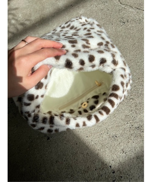 JUMELLE（ジュメロ）の「もこもこBAG（ハンドバッグ・レディース・アイボリー・FREE）」の7枚目の写真