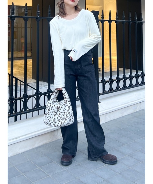 JUMELLE（ジュメロ）の「もこもこBAG（ハンドバッグ・レディース・アイボリー・FREE）」の14枚目の写真