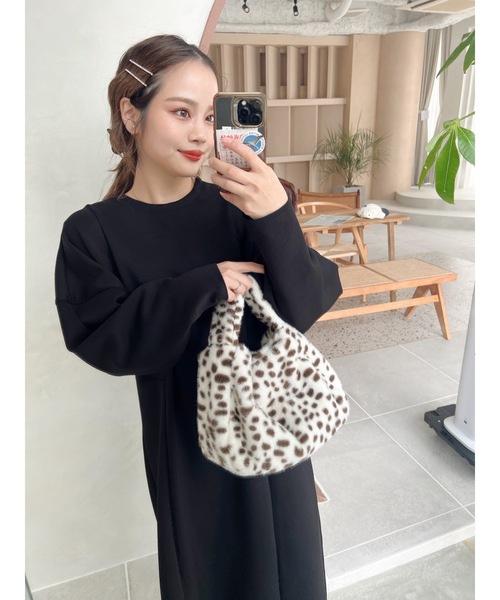 JUMELLE（ジュメロ）の「もこもこBAG（ハンドバッグ・レディース・アイボリー・FREE）」の16枚目の写真