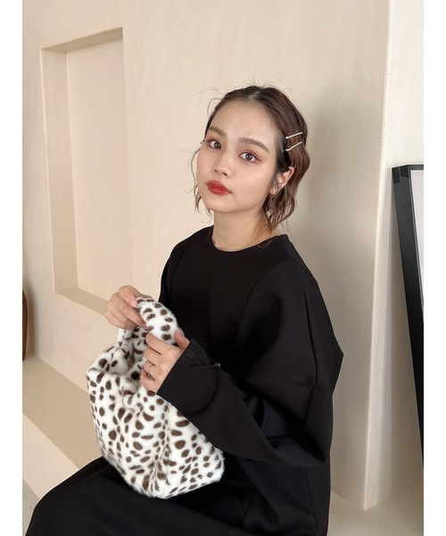 JUMELLE（ジュメロ）の「もこもこBAG（ハンドバッグ・レディース・アイボリー・FREE）」の8枚目の写真