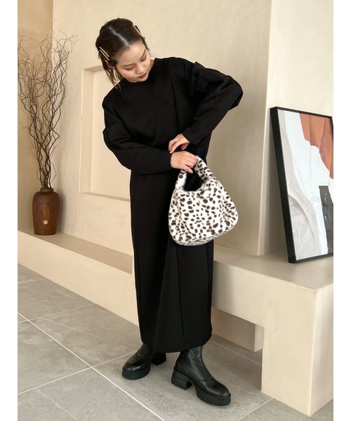 JUMELLE（ジュメロ）の「もこもこBAG（ハンドバッグ・レディース・アイボリー・FREE）」の3枚目の写真