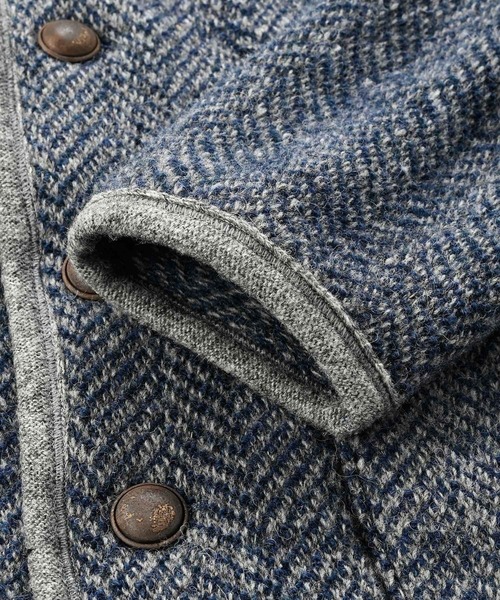 45R（フォーティファイブアール）の「シェットランドニットの908チロリアンジャケット（テーラードジャケット・レディース・グリーン・MEDIUM/LARGE）」の10枚目の写真