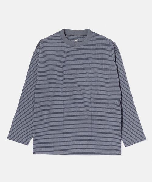 MILLER(ミラー)の「<Miller × monkey time> BORDER LONG SLEEVE/カットソー(Tシャツ/カットソー・メンズ・ブラック/ダークグレー・S/M/L/XL)」の20枚目の写真