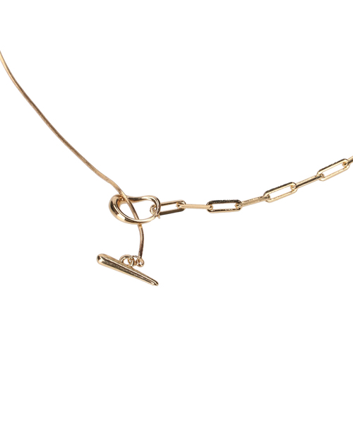 VIS（ビス）の「【マルチWAY】デザインチェーンラリエットネックレス（ネックレス・レディース・ゴールド/シルバー・FREE）」の9枚目の写真