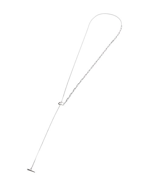 VIS（ビス）の「【マルチWAY】デザインチェーンラリエットネックレス（ネックレス・レディース・ゴールド/シルバー・FREE）」の5枚目の写真