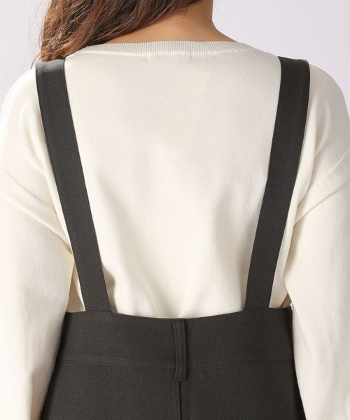 niko and...（ニコアンド）の「シャンブレーツイルサロペット（その他パンツ・レディース・グレー/チャコール/ブルー・FREE）」の17枚目の写真