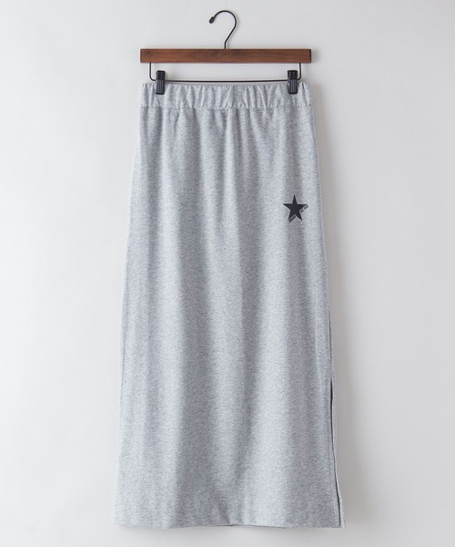 CONVERSE(コンバース)の「【CONVERSE/コンバース】 なこなこカップルコラボ スリットタイト ナロー スカート(スカート・レディース・アイボリー/グレー/ブラック・MEDIUM/LARGE)」の3枚目の写真