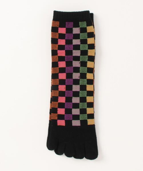 TONE SELECT GOODS（トーンセレクトグッズ）の「【urge】メンズ 5本指 ハーフ丈ソックス　カジュアルポップ柄　【かかと付きタイプ】（ソックス/靴下・メンズ・D/B/J/E/F/I/A/H/C/G・FREE）」の9枚目の写真