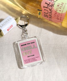 BFタイポアクリルキーホルダー