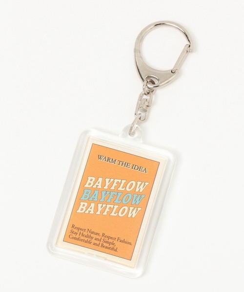 BAYFLOW（ベイフロー）の「BFタイポアクリルキーホルダー（キーホルダー・レディース・ブルー/グリーン/ピンク/イエロー・0）」の8枚目の写真