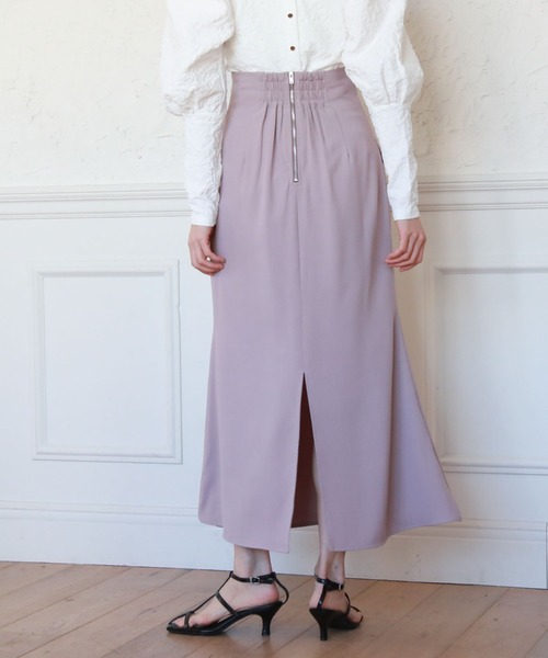 archives（アルシーヴ）の「カーゴマーメイドスカート（スカート・レディース・ラベンダー/アイボリー/ブラック/グレイッシュベージュ・MEDIUM）」の5枚目の写真