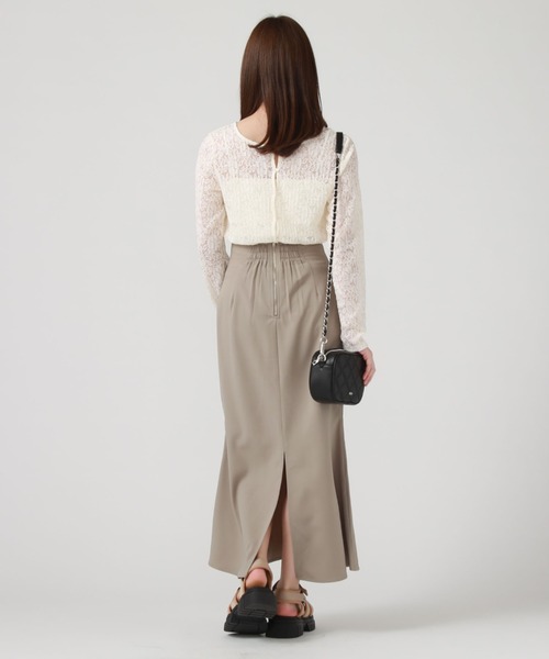 archives（アルシーヴ）の「カーゴマーメイドスカート（スカート・レディース・ラベンダー/アイボリー/ブラック/グレイッシュベージュ・MEDIUM）」の20枚目の写真