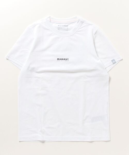 Mammut(マムート)の「QD ロゴ プリント Tシャツ AF メン / QD Logo Print T-Shirt AF Men / 速乾 / スモールロゴ(Tシャツ/カットソー・メンズ・ブラック/ホワイト・MEDIUM/LARGE/X-LARGE/SMALL)」の4枚目の写真