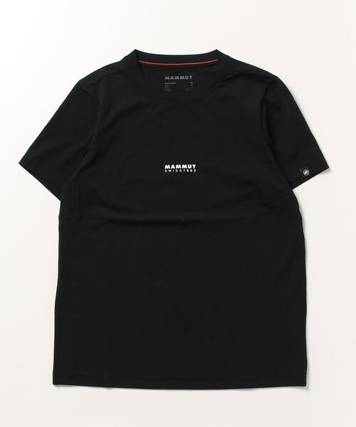 Mammut(マムート)の「QD ロゴ プリント Tシャツ AF メン / QD Logo Print T-Shirt AF Men / 速乾 / スモールロゴ(Tシャツ/カットソー・メンズ・ブラック/ホワイト・MEDIUM/LARGE/X-LARGE/SMALL)」の3枚目の写真
