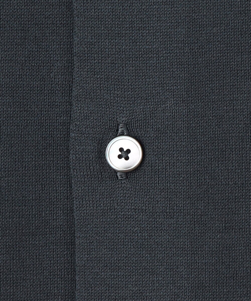 Scye（サイ）の「Scye | コットン バンドカラーシャツ WOMEN（ニット/セーター・レディース・ダークグレー/ダークネイビー・38）」の8枚目の写真