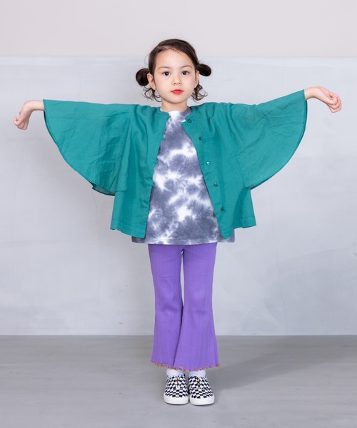 A BOND(アボンド)の「india 2wayブラウス(90~150cm)(シャツ/ブラウス・キッズ・レッド/ピンク/グリーン・110/120/130/140/150/90/100)」の2枚目の写真