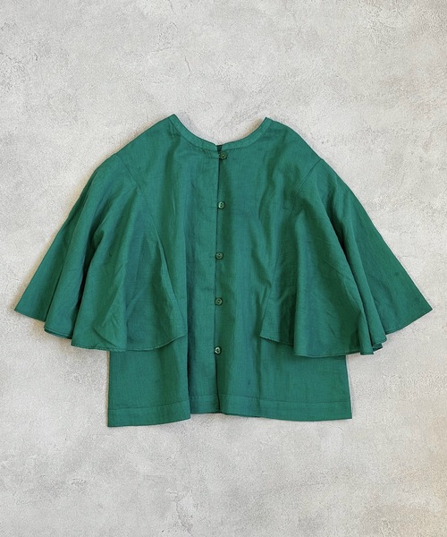 A BOND(アボンド)の「india 2wayブラウス(90~150cm)(シャツ/ブラウス・キッズ・レッド/ピンク/グリーン・110/120/130/140/150/90/100)」の8枚目の写真