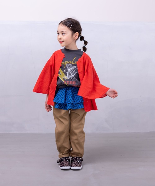 A BOND(アボンド)の「india 2wayブラウス(90~150cm)(シャツ/ブラウス・キッズ・レッド/ピンク/グリーン・110/120/130/140/150/90/100)」の15枚目の写真