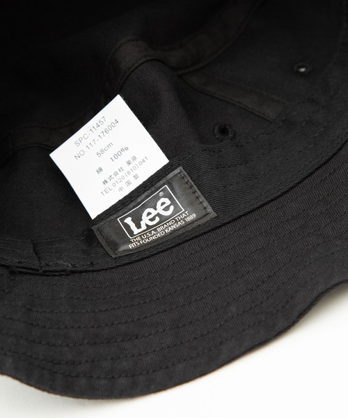 Lee（リー）の「Lee/LE COLOR BUCKET OG COTTON（ハット・メンズ・ブラック/ベージュ/ホワイト・FREE）」の9枚目の写真