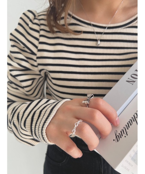 JUMELLE(ジュメロ)の「ドロップネックレス(ネックレス・レディース・シルバー/ゴールド・FREE)」の9枚目の写真