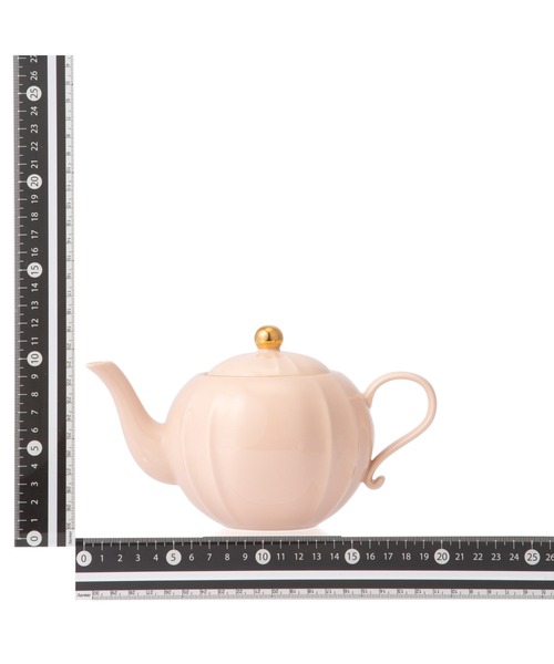 Francfranc(フランフラン)の「フラワーモチーフ ティーポット ピンク(食器・レディース・ピンク・FREE)」の3枚目の写真