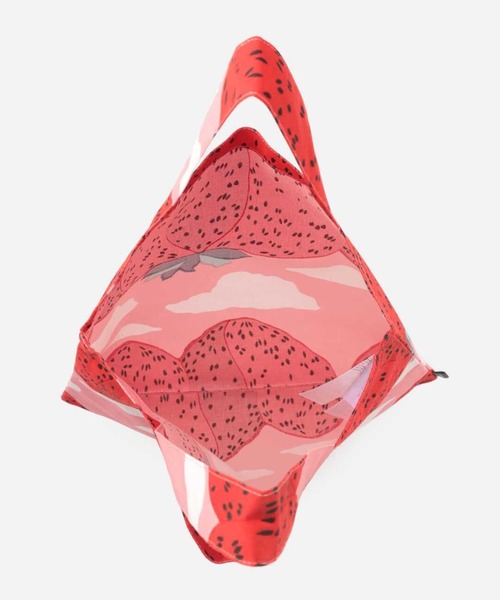 marimekko（マリメッコ）の「Mansikkavuoret / bag 33X34（トートバッグ・レディース・レッド・FREE）」の4枚目の写真