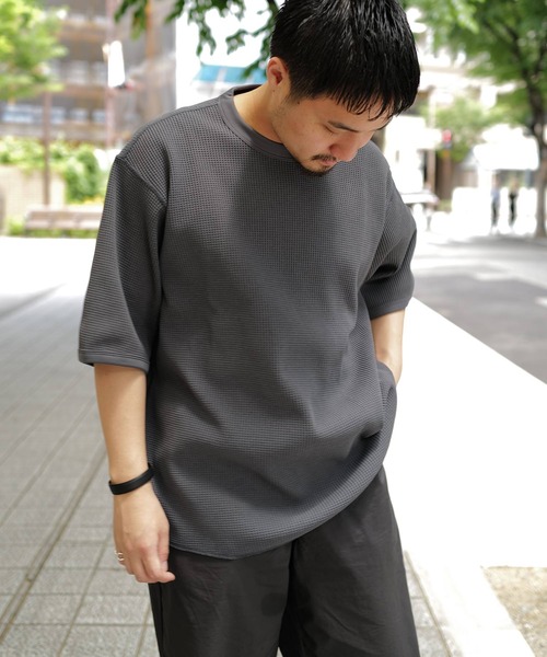 Goldwin 黒 クルーネック トレーナー サイズ3 GOLDWIN Goldwin / ゴールドウィン ： 別注 Cotton/Wool Crew