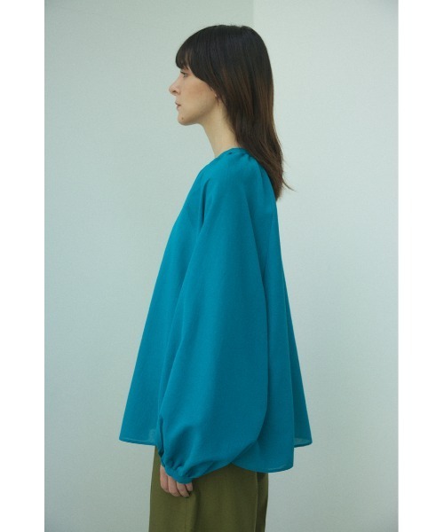 BLACK BY MOUSSY(ブラックバイマウジー)の「volume round hem shirt(ボリュームラウンドヘムシャツ)(シャツ/ブラウス・レディース・ホワイト/ブラック/ターコイズブルー・FREE)」の16枚目の写真