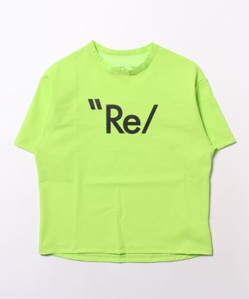 RE/SP（アールイーエスピー）の「RE/SP Ventilation Tee / アールイーエスピー ベンチレーションTシャツ（Tシャツ/カットソー・キッズ・ブラック/ライム・1/2/3/4）」の6枚目の写真