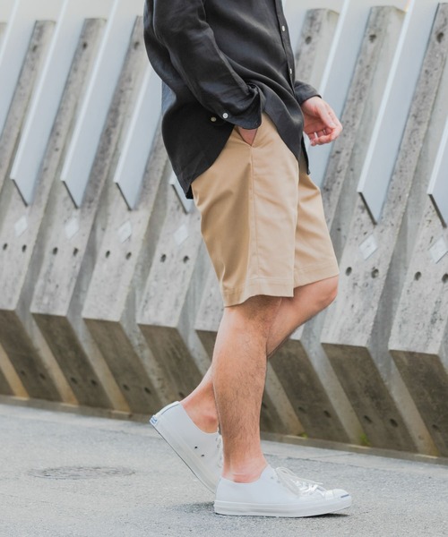 URBAN RESEARCH ROSSO MEN（アーバンリサーチロッソメン）の「ストレッチチノショートパンツ（チノパンツ・メンズ・ネイビー/ベージュ/ブラック・MEDIUM/LARGE）」の6枚目の写真
