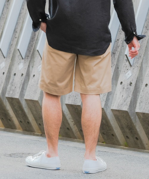 URBAN RESEARCH ROSSO MEN（アーバンリサーチロッソメン）の「ストレッチチノショートパンツ（チノパンツ・メンズ・ネイビー/ベージュ/ブラック・MEDIUM/LARGE）」の7枚目の写真