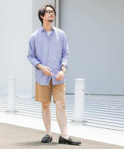 URBAN RESEARCH ROSSO MEN（アーバンリサーチロッソメン）の「ストレッチチノショートパンツ（チノパンツ・メンズ・ネイビー/ベージュ/ブラック・MEDIUM/LARGE）」の9枚目の写真