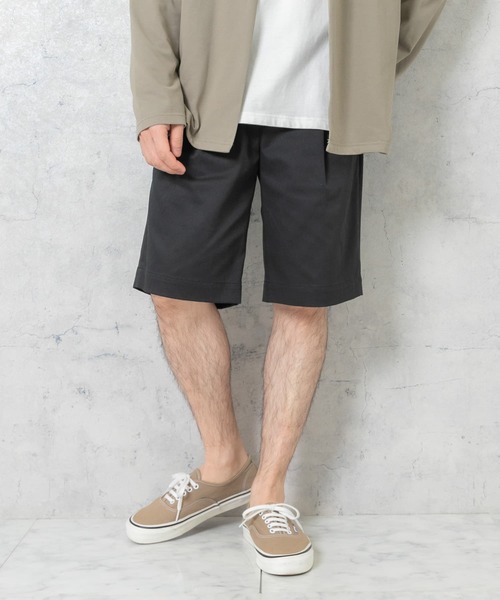 URBAN RESEARCH ROSSO MEN（アーバンリサーチロッソメン）の「ストレッチチノショートパンツ（チノパンツ・メンズ・ネイビー/ベージュ/ブラック・MEDIUM/LARGE）」の22枚目の写真