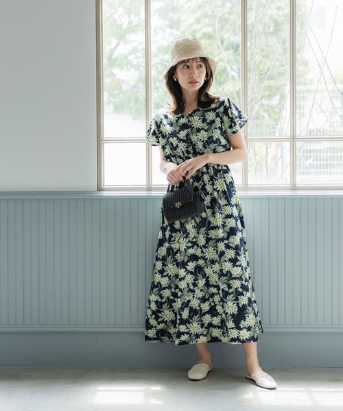 coca(coca)(コカ)の「麦わら帽子(ハット・レディース・アイボリー/ブラック・ONE SIZE)」の10枚目の写真