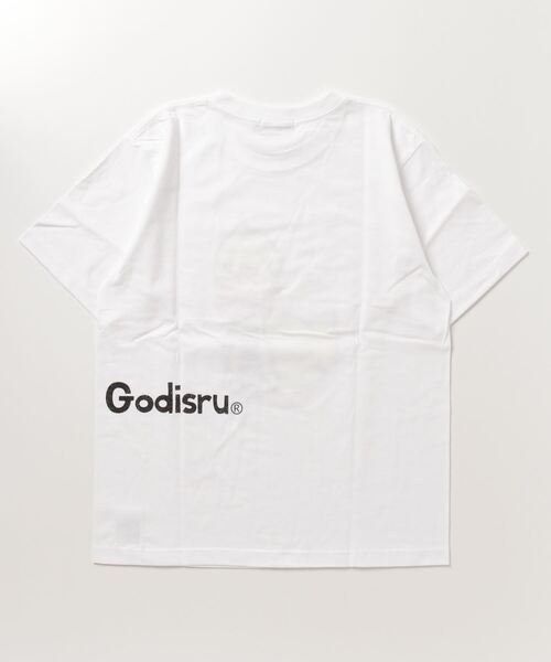 Godisru（ゴディスル）の「ゴディダック半袖Ｔシャツ（あひる）（Tシャツ/カットソー・メンズ・ホワイト/チャコールグレー/オリーブ/イエロー/オレンジ・MEDIUM/LARGE/X-LARGE/SMALL）」の6枚目の写真