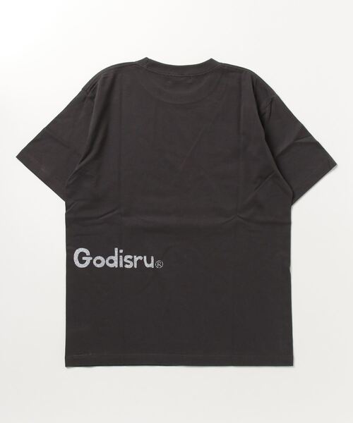 Godisru（ゴディスル）の「ゴディダック半袖Ｔシャツ（あひる）（Tシャツ/カットソー・メンズ・ホワイト/チャコールグレー/オリーブ/イエロー/オレンジ・MEDIUM/LARGE/X-LARGE/SMALL）」の7枚目の写真