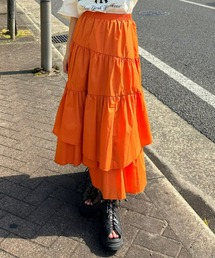 RODEO CROWNS WIDE BOWL | ランダムティアードスカート(スカート)