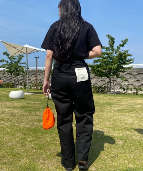 TOWNCRAFT（タウンクラフト）の「[TOWN CRAFT/タウンクラフト・THE FOX/ザフォックス] 別注 ワンポイントロゴ ショートスリーブTシャツ（Tシャツ/カットソー・レディース・グリーン/グレイッシュベージュ/ホワイト/ネイビー/ブラック・L/S/XL/M）」の8枚目の写真