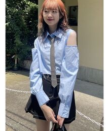 jouetie | オープンショルダータイシャツ(シャツ/ブラウス)