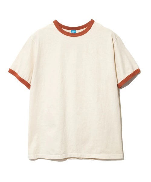 Good On(グッドオン)の「Good On/グッドオン S/S RINGER TEE(Tシャツ/カットソー・メンズ・ブルー系その他/オリーブ/オレンジ/ネイビー・LARGE/X-LARGE/MEDIUM)」の4枚目の写真