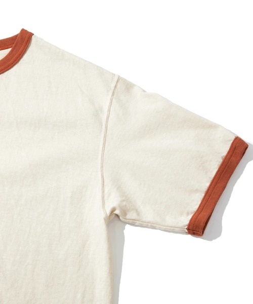 Good On(グッドオン)の「Good On/グッドオン S/S RINGER TEE(Tシャツ/カットソー・メンズ・ブルー系その他/オリーブ/オレンジ/ネイビー・LARGE/X-LARGE/MEDIUM)」の6枚目の写真