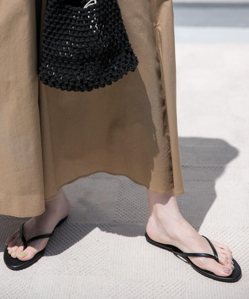 URBAN RESEARCH DOORS（アーバンリサーチドアーズ）の「トングサンダル（サンダル・レディース・ブラック/シルバー/ゴールド・36/37/38）」の9枚目の写真